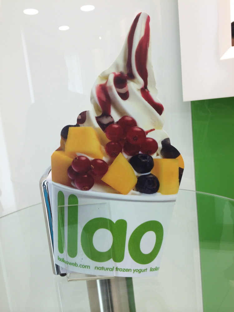 Best Frozen Yogurt in Spain!