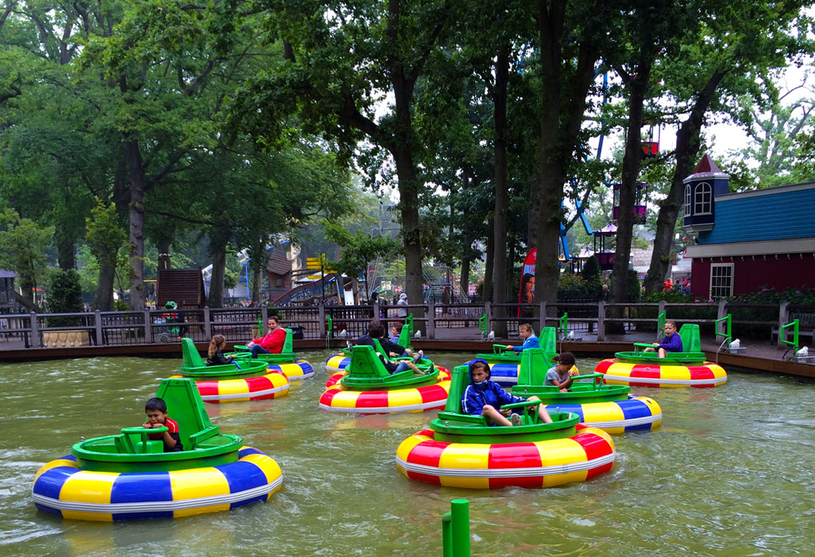 Camping at an Amusement Park in Wassenaar, Netherlands