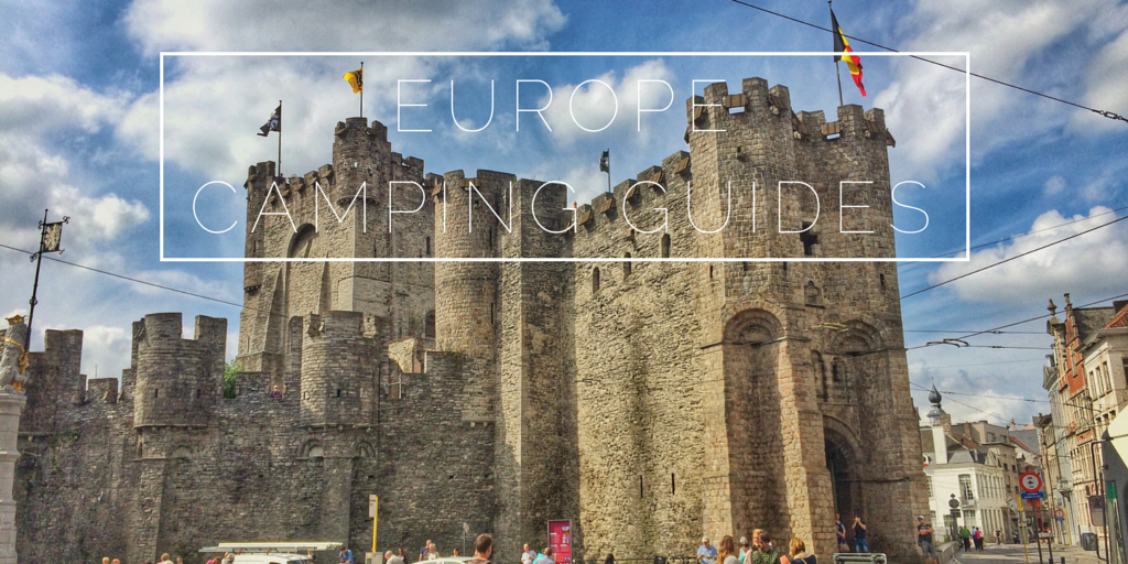 Camping near Medieval Castles in Ghent, Belgium
