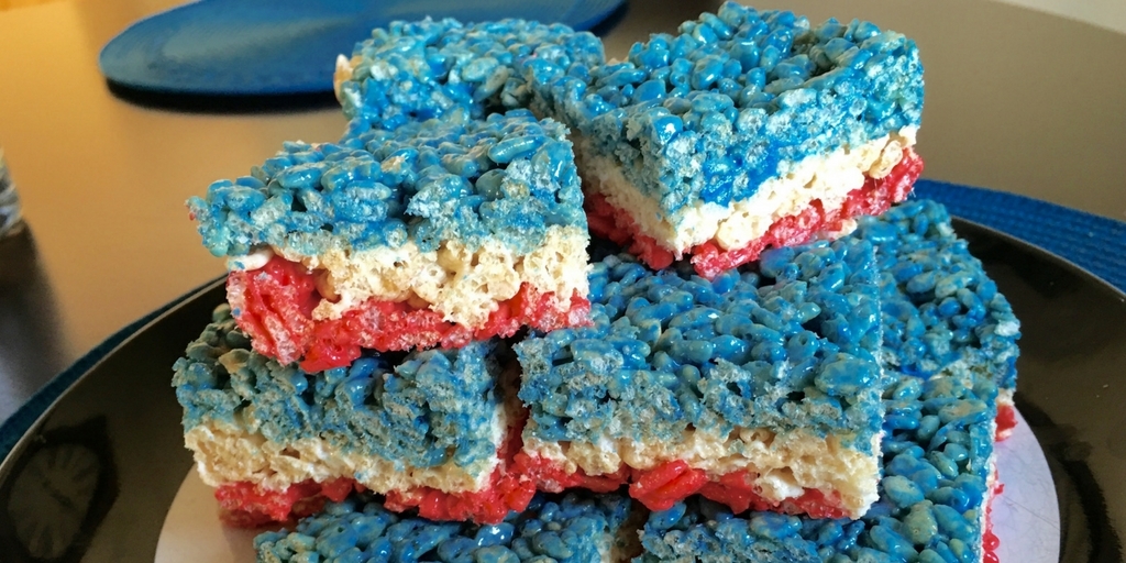 Celebrating the Red, White, and Blue!