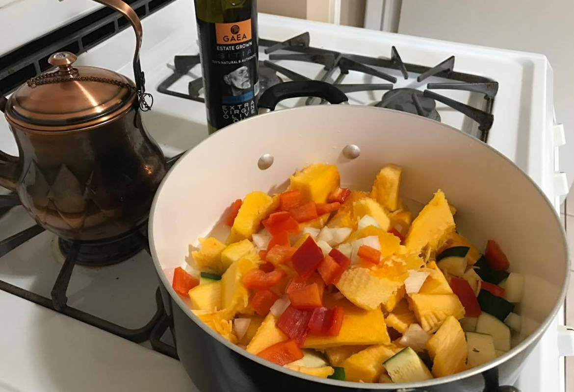A Creamy Greek-Style Pumpkin Soup Your Kids Will Love