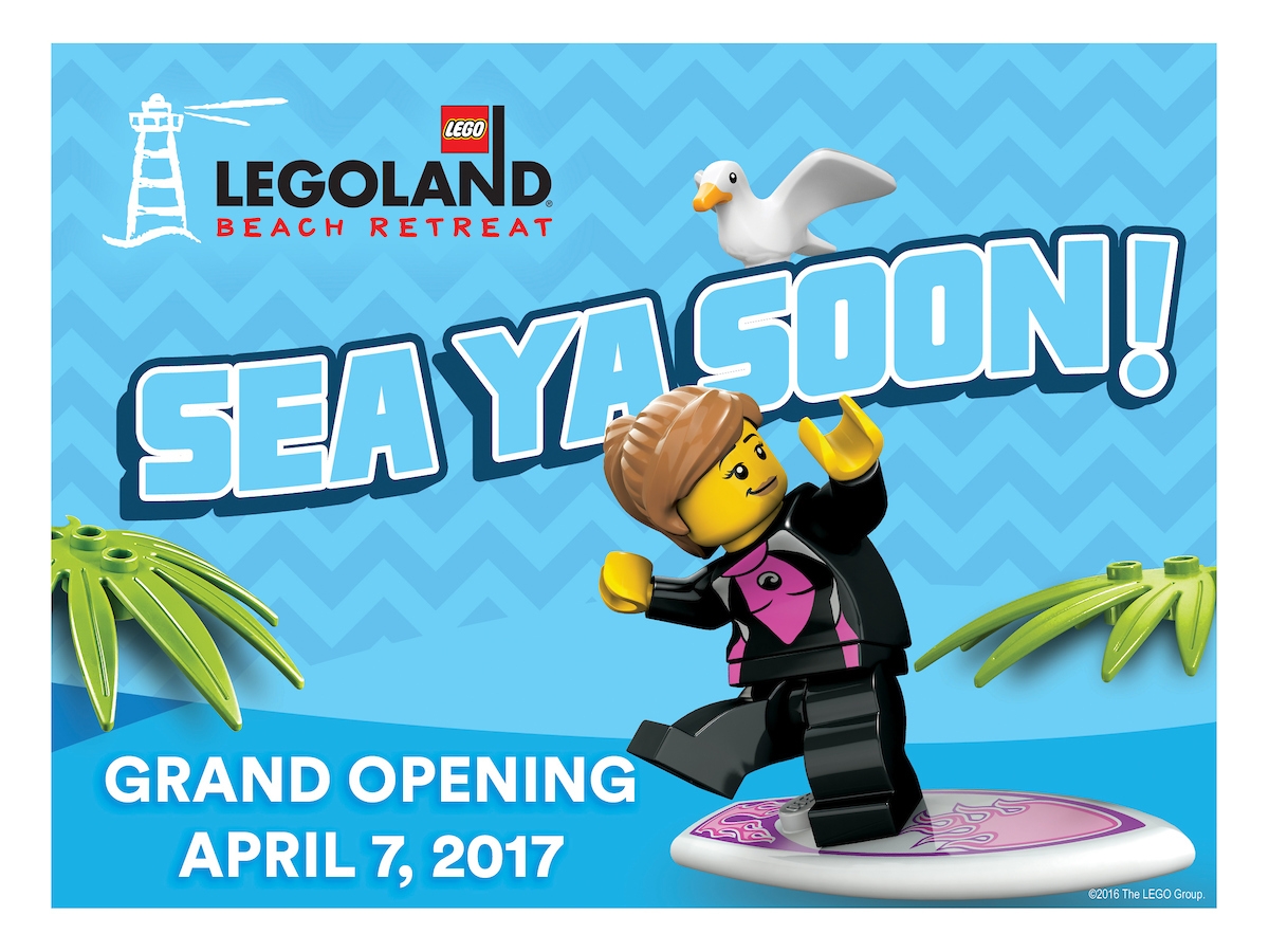 LEGOLAND Beach Retreat to Open April 7, 2017
