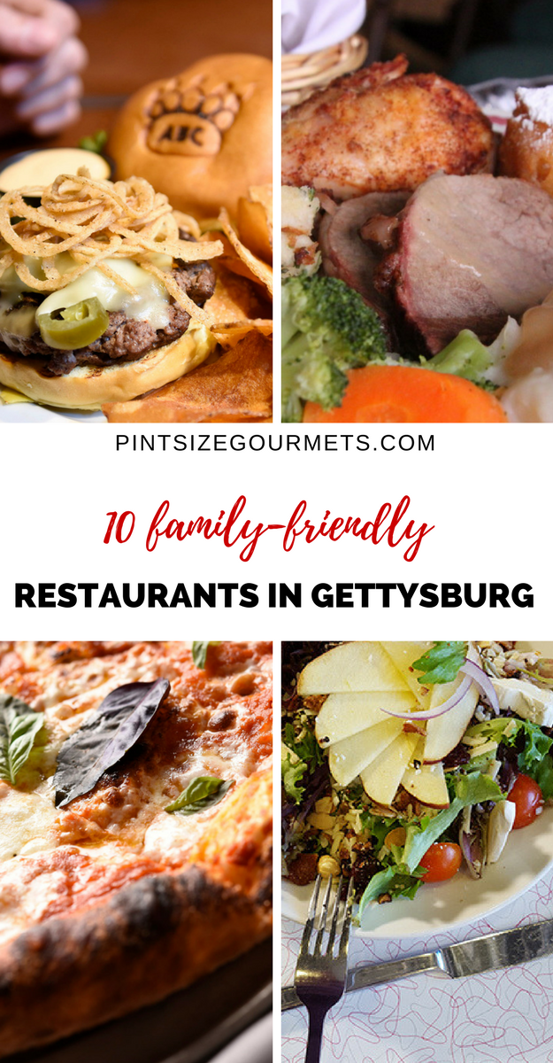 family-friendly restaurants in gettysburg