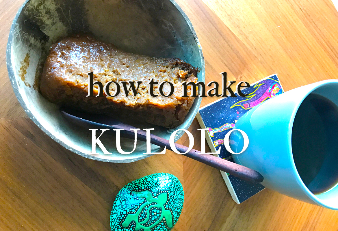 How to Make Kulolo, a Hawaiian Dessert